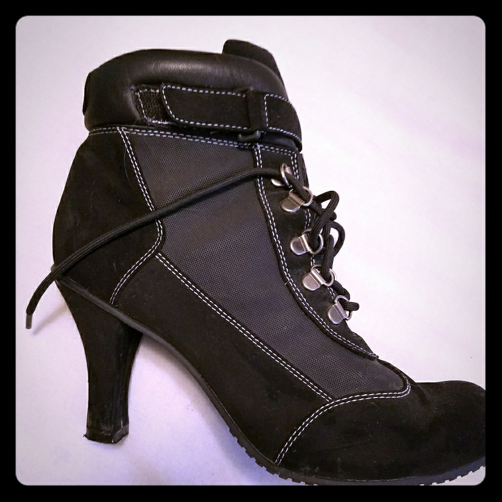 Black heels